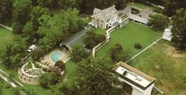 Sky view of Graceland 