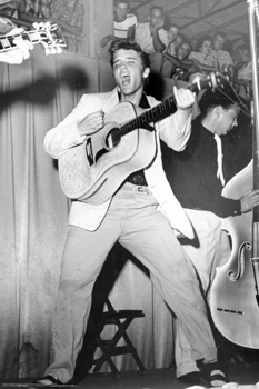 Elvis - performing in the early years