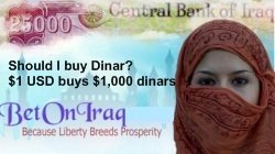 Can you profit later this year buying Iraqi Dinar now?