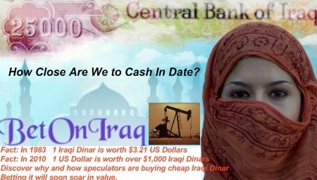 Why people worldwide are buying up cheap Iraqi Dinar now for a big payday later.